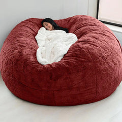 Giant Fluffy Fur Snuggly Bean Bag