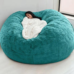 Giant Fluffy Fur Snuggly Bean Bag