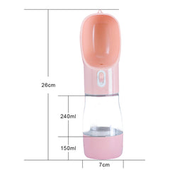 Portable Dog Water Bottle and Feeder