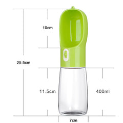 Portable Dog Water Bottle and Feeder