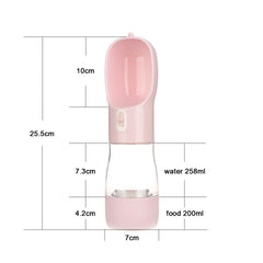 Portable Dog Water Bottle and Feeder