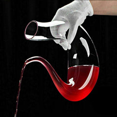 Crystal U-shaped 1.5litre Wine Decanter