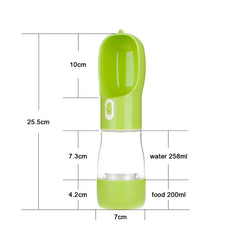 Portable Dog Water Bottle and Feeder