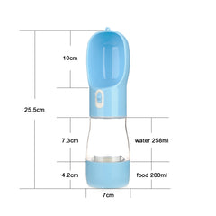 Portable Dog Water Bottle and Feeder