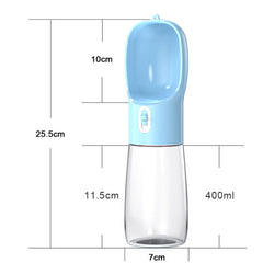 Portable Dog Water Bottle and Feeder